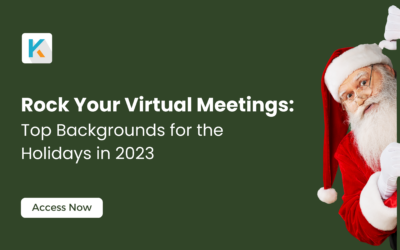 Rock Your Virtual Meetings: Top Backgrounds for the Holidays in 2023