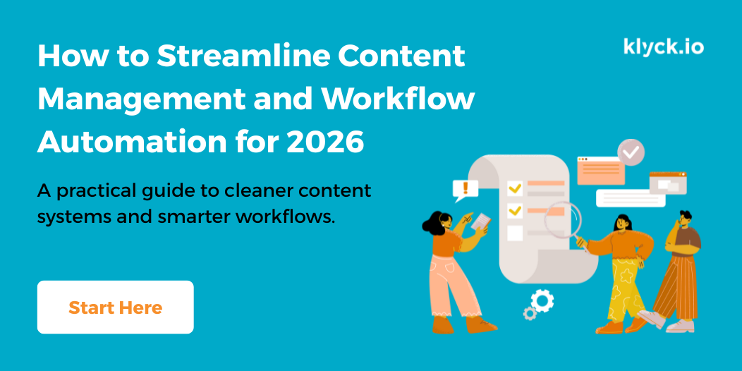 How to Streamline Content Management and Workflow Automation for 2026
